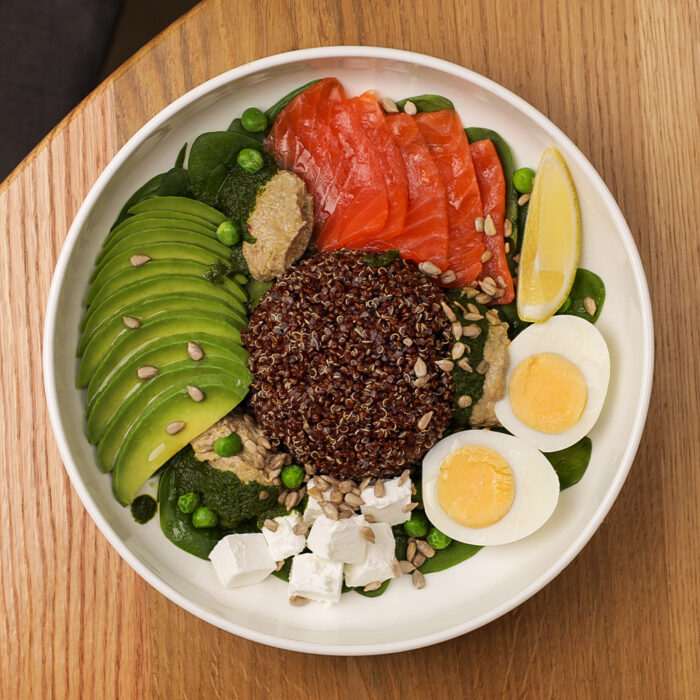 Salmon bowl