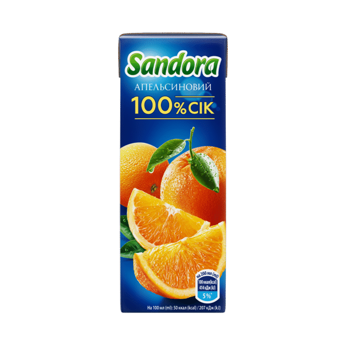 Сік Sandora Апельсиновий
