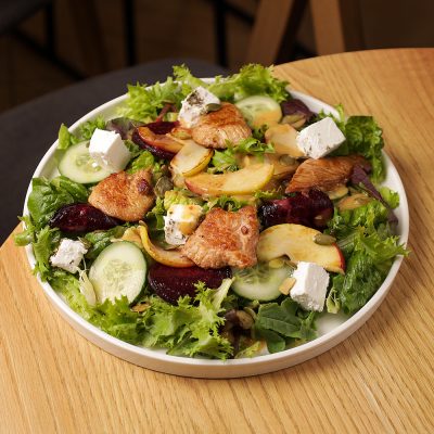 Turkey & Caramelized Beet Salad