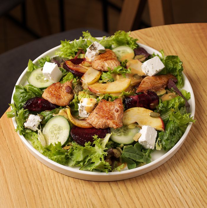 Turkey & Caramelized Beet Salad